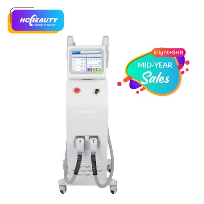 New permanent hair removal and skin rejuvenation system ipl rf hair removal machine